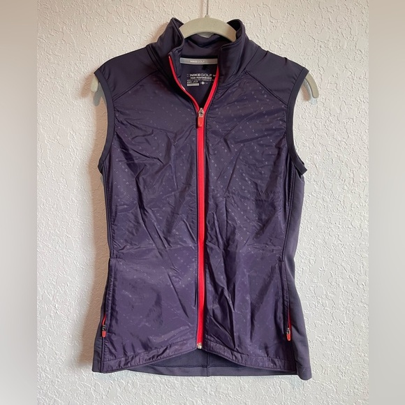 Nike Dri-FIT Golf Women’s Purple Vest Size Small - Picture 1 of 3